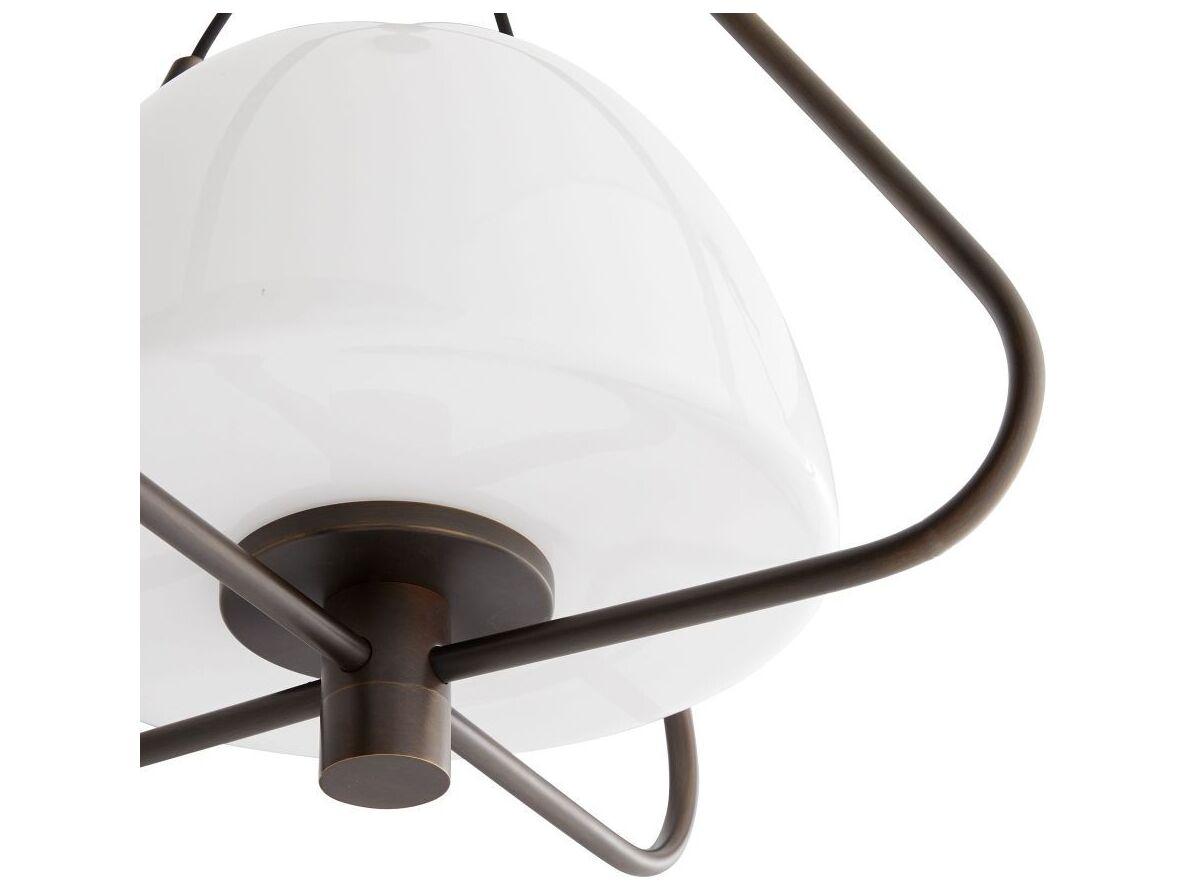 Arteriors Home Oldham 1-Light English Bronze Geometric Pendant