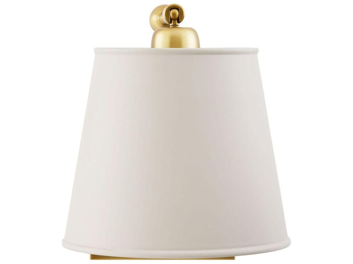 Arteriors Home Watson 1-Light Antique Brass Swing Wall Sconce