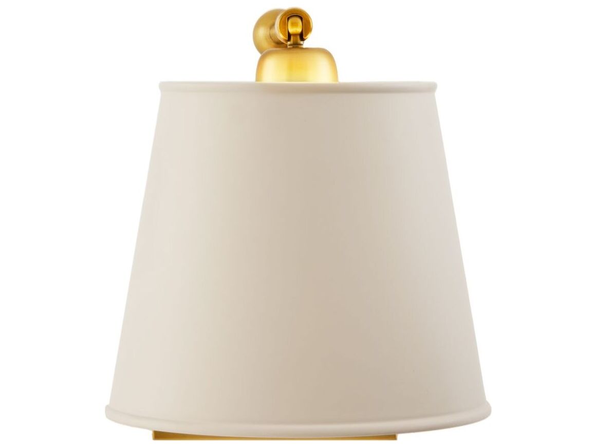 Arteriors Home Watson 1-Light Antique Brass Swing Wall Sconce