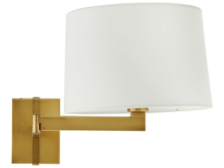 Arteriors Home Portland 1-Light Antique Brass Swing Wall Sconce