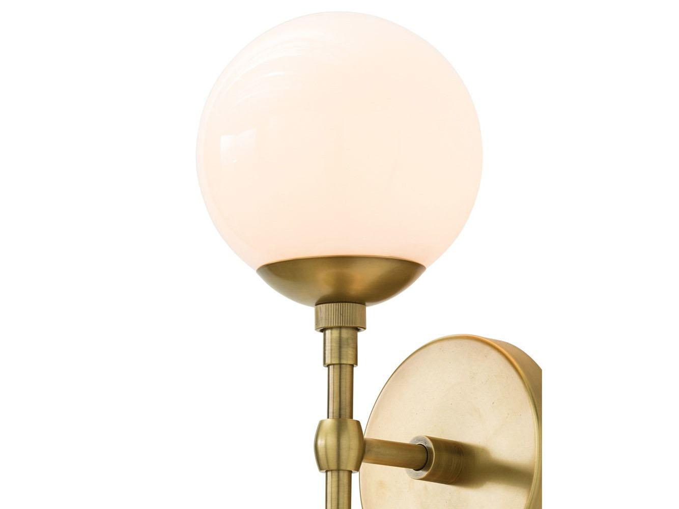 Arteriors Home Polaris 2-Light Antique Brass Wall Sconce