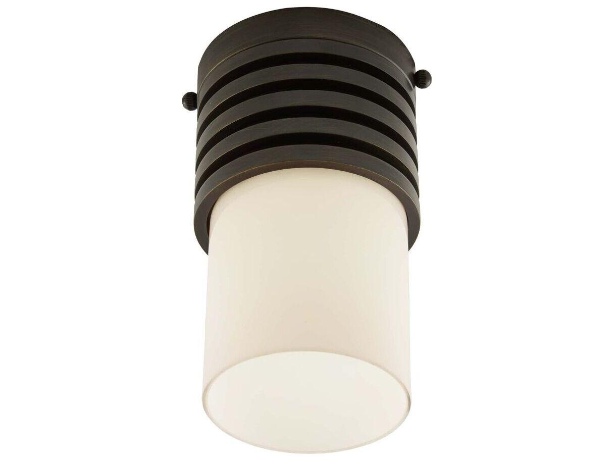Arteriors Home Rune 1-Light English Bronze Flush Mount