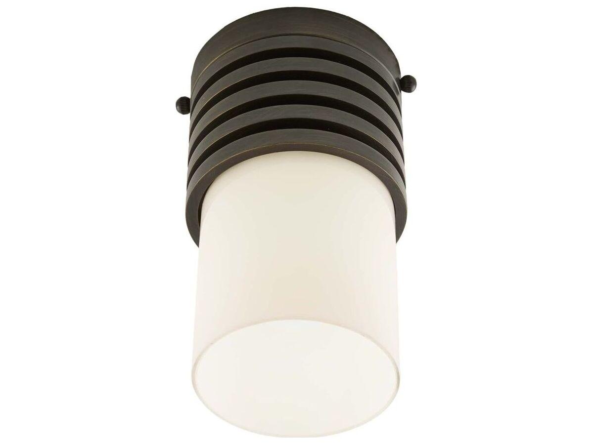 Arteriors Home Rune 1-Light English Bronze Flush Mount