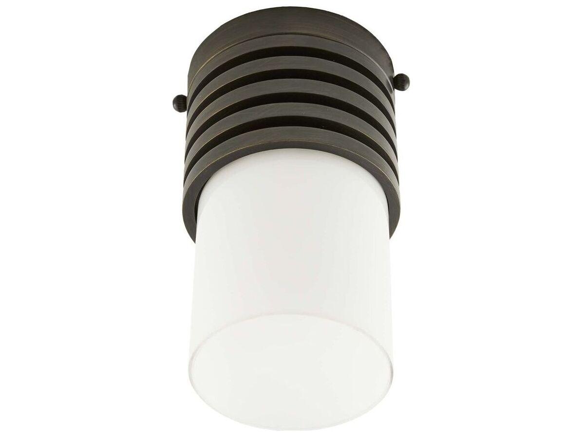 Arteriors Home Rune 1-Light English Bronze Flush Mount