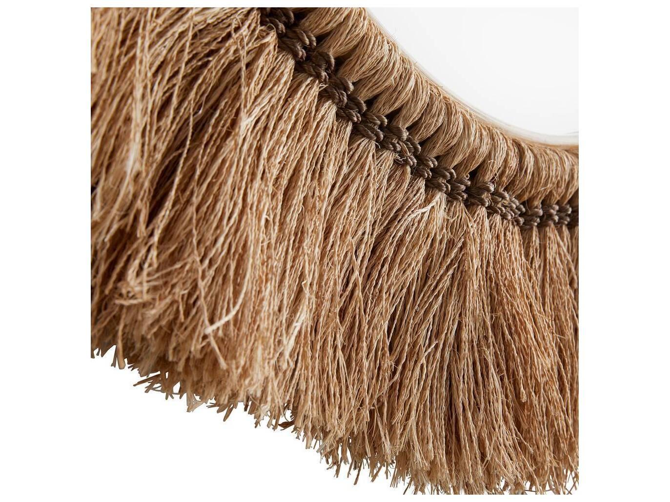 Arteriors Home Kai Natural Round Wall Mirror