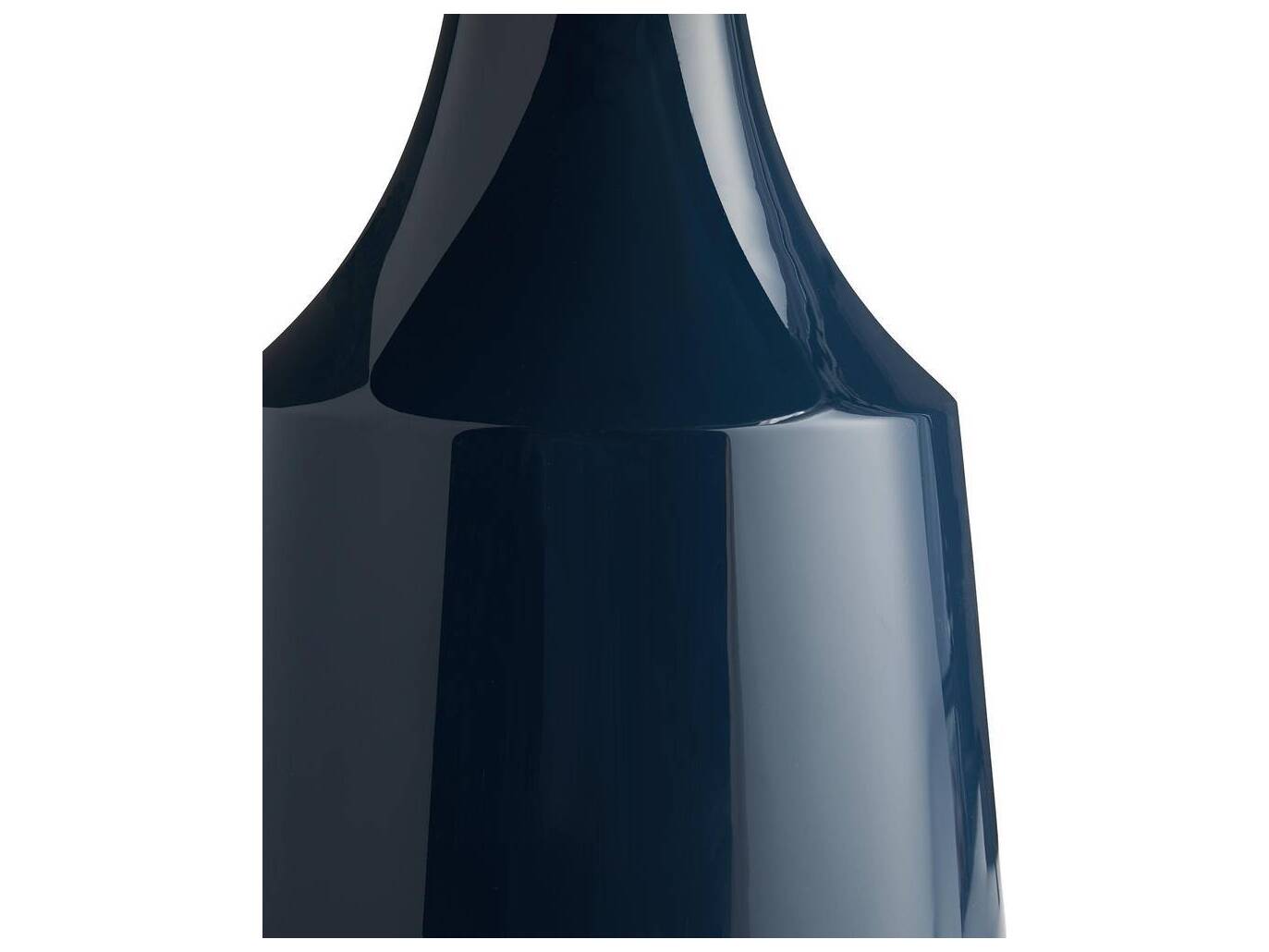 Arteriors Home Round Fiberglass Navy Turin End Table