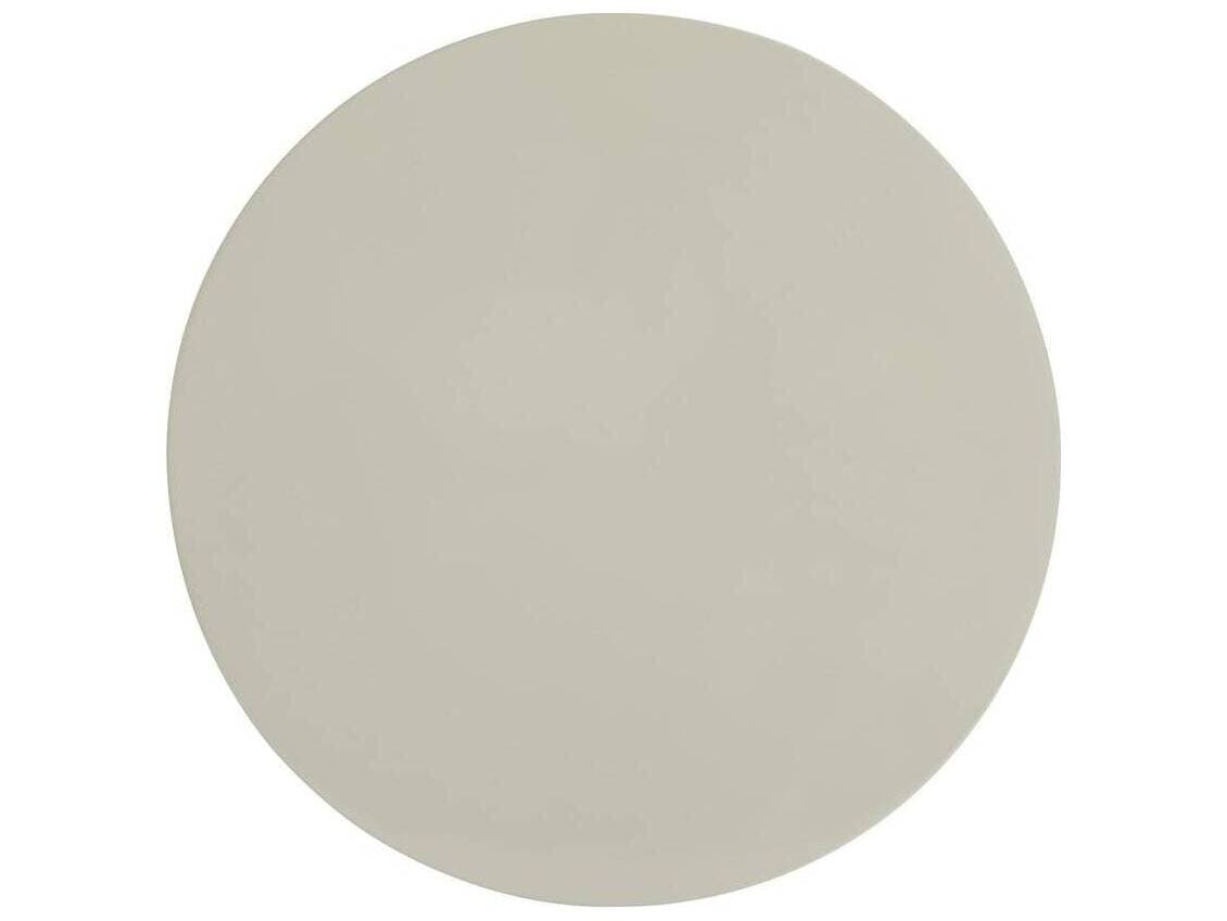 Arteriors Home Round Fiberglass Ivory Vlad End Table