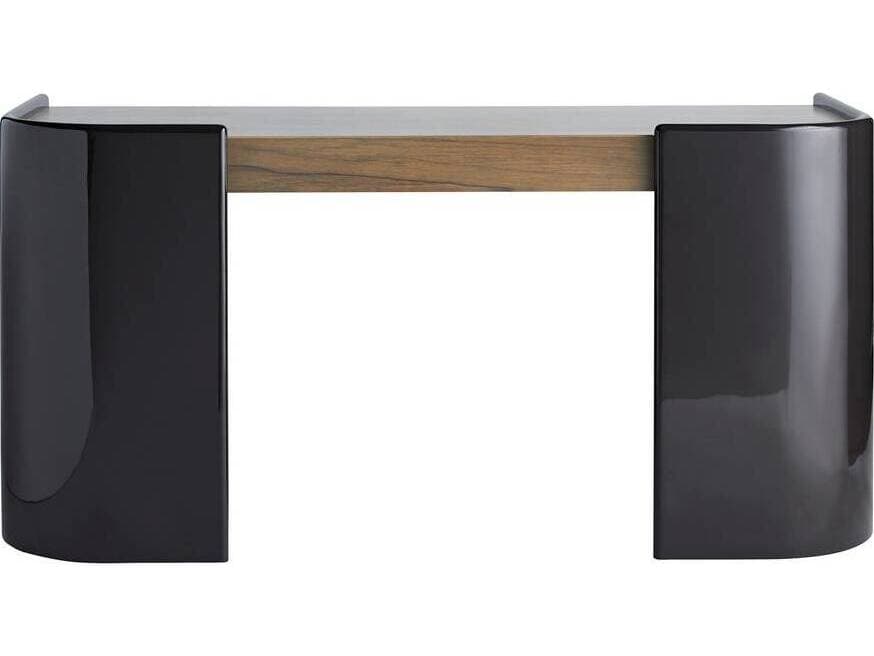 Arteriors Home Chateau Gray Charcoal Black Writing Desk Parnell