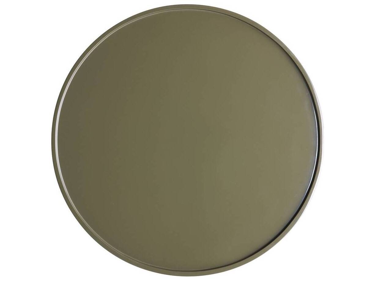 Arteriors Home Round Fiberglass Dark Moss Joelie Coffee Table