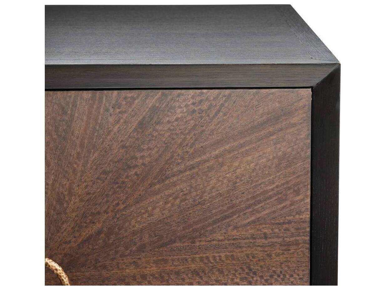 Arteriors Home Brown Oak Wood Jonathan Nightstand