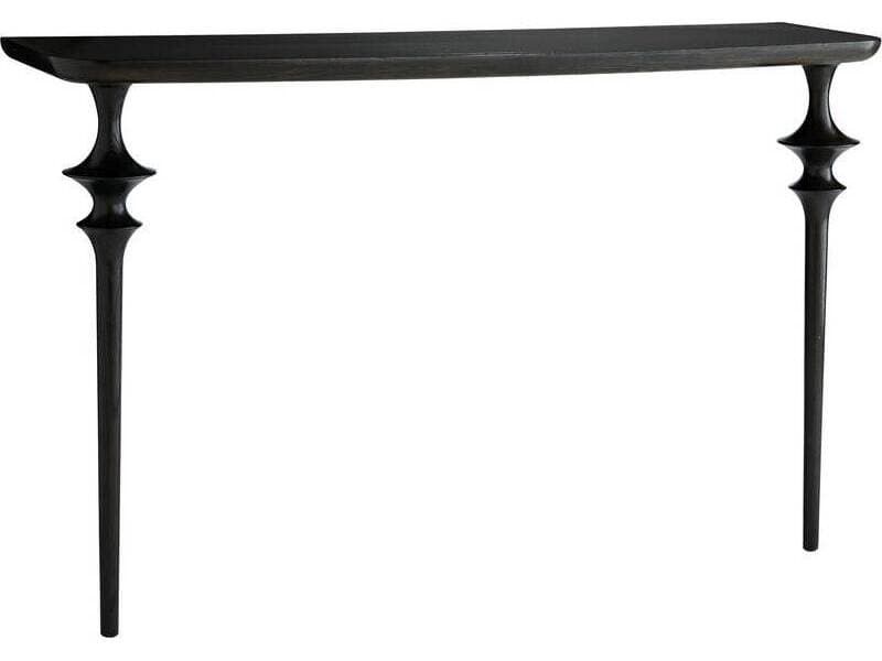 Arteriors Home Rectangular Wood Sable Villegas Console Table