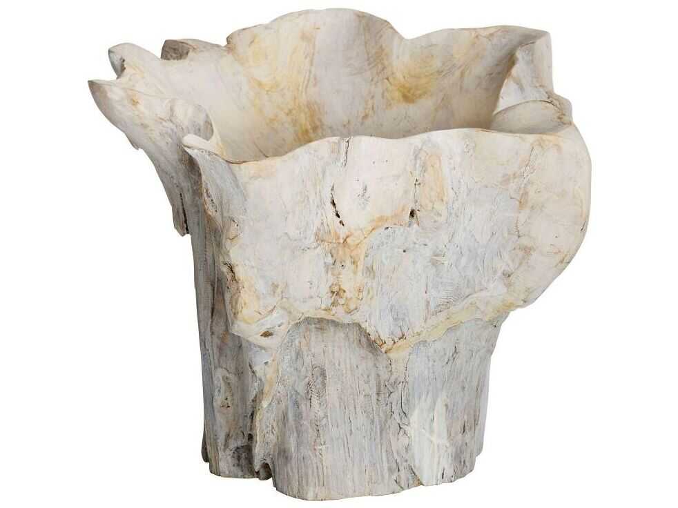 Arteriors Home Nantucket White Wash Decorative Bowl