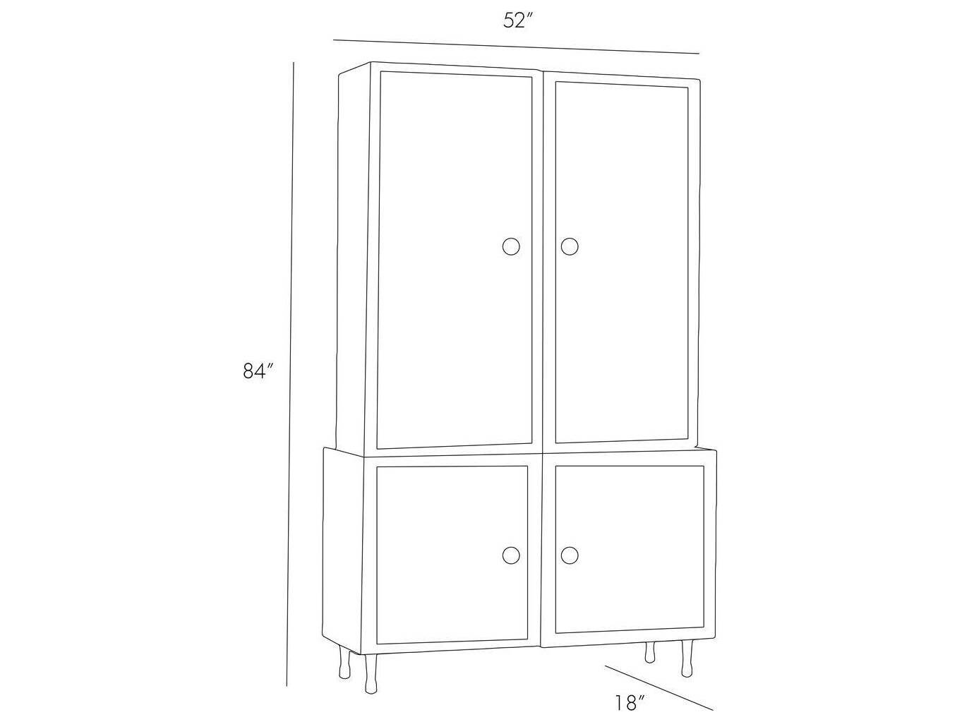 Arteriors Home Kilpatrick Burnished Gold Leaf Ebony Black Accent Chest