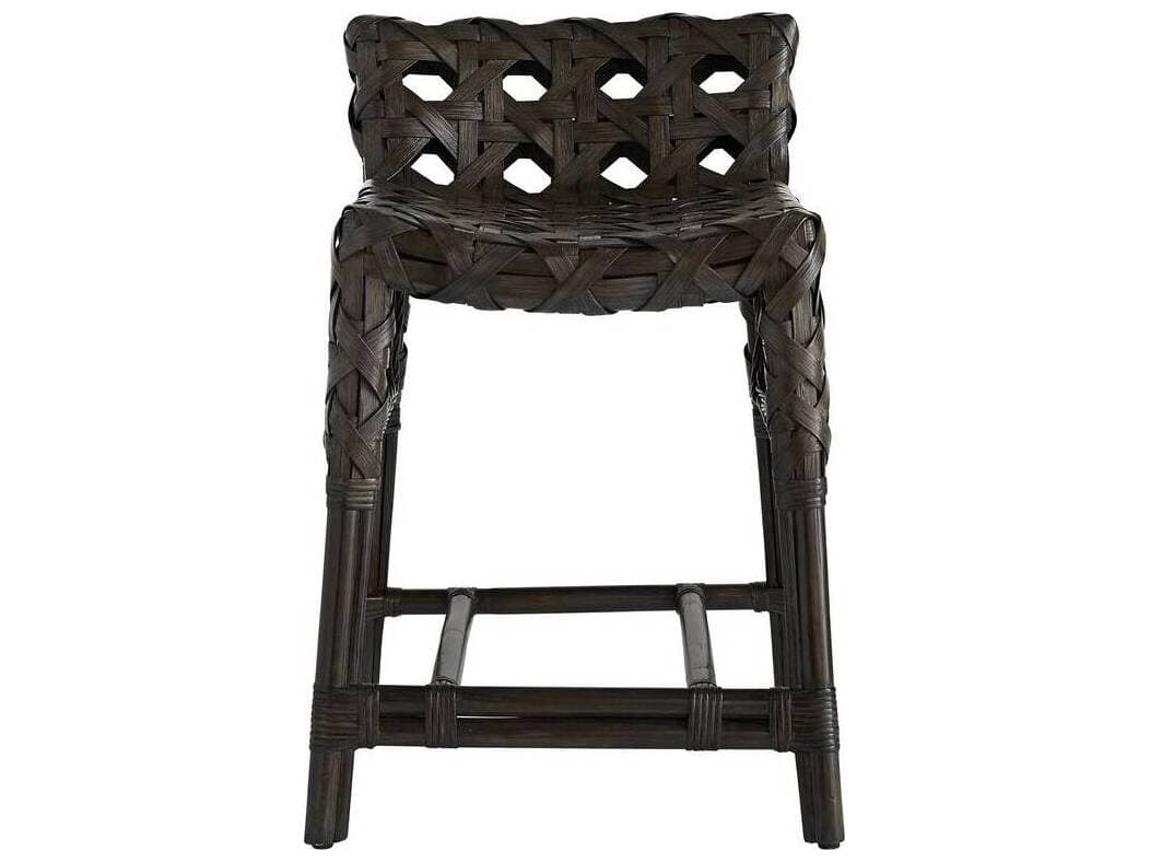 Arteriors Home Richmond Espresso Rattan Counter Stool