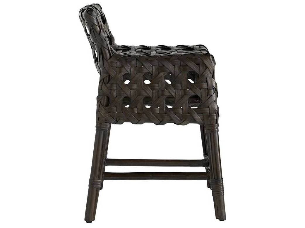 Arteriors Home Richmond Espresso Rattan Counter Stool