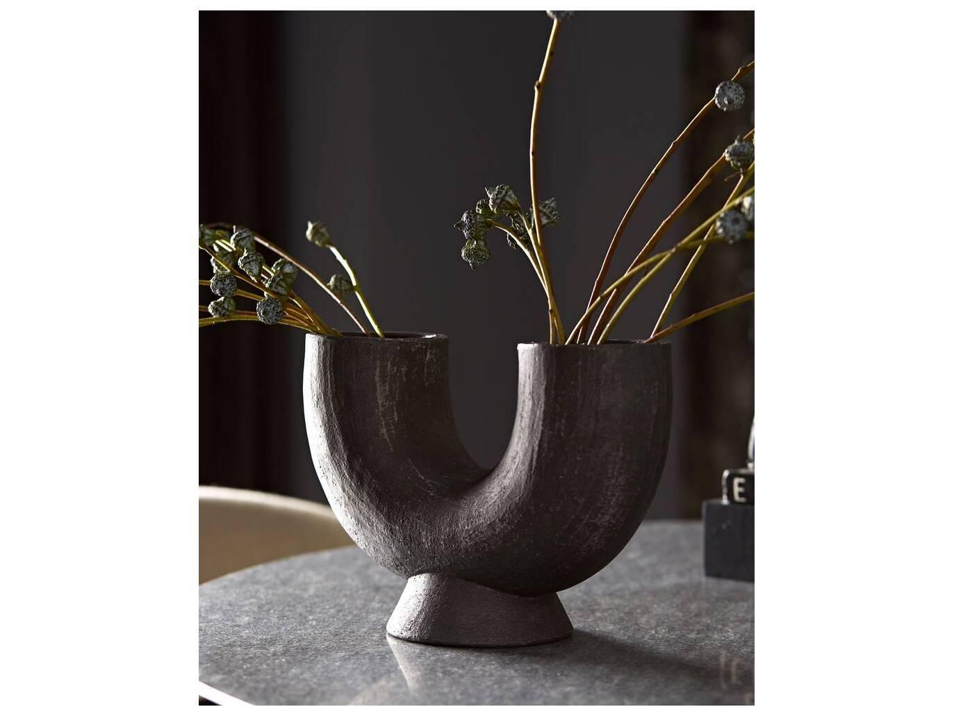Arteriors Home Damien Matte Charcoal Sculpture