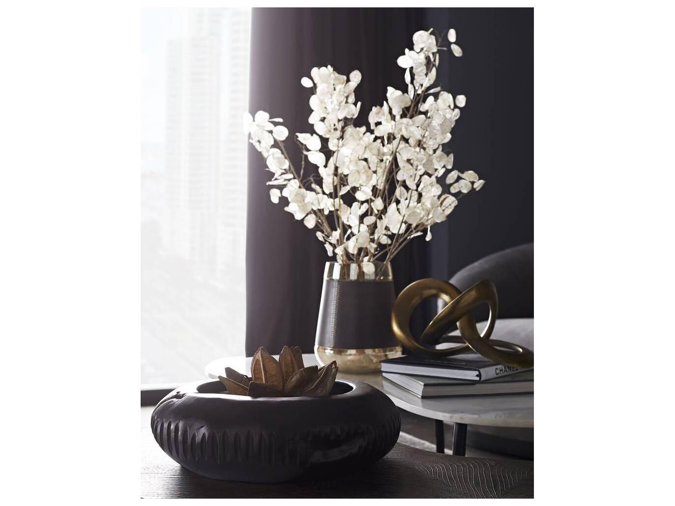 Arteriors Home Ebony Decorative Plate