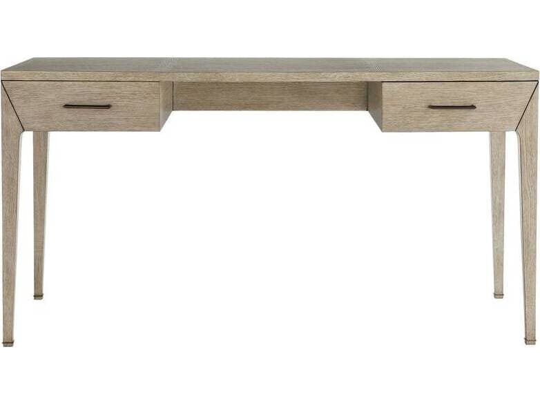 Arteriors Home Smoke Beige Oak Wood Secretary Desk Dublin