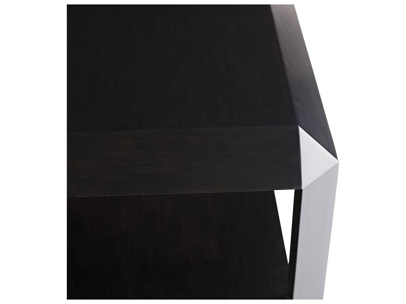 Arteriors Home Rectangular Wood Ebony Dani End Table