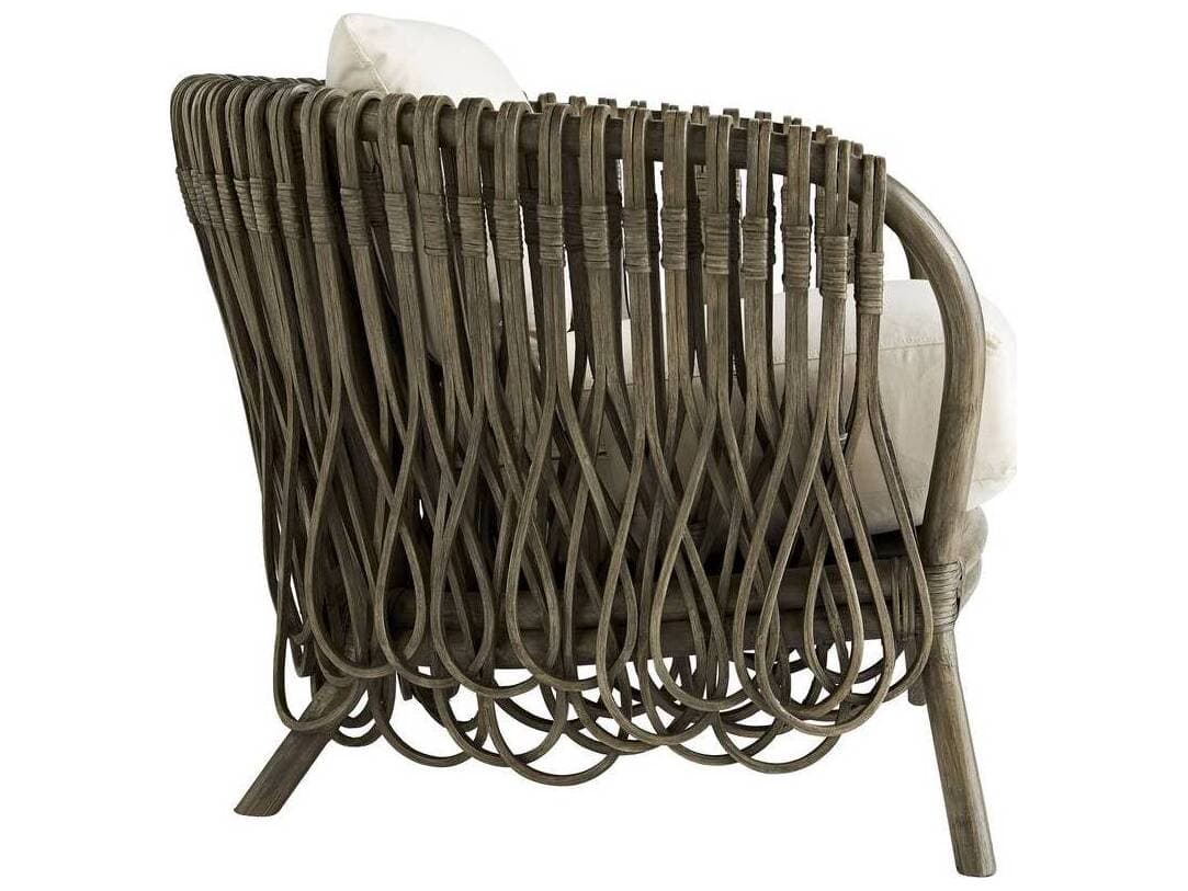 Arteriors Home Strata White Accent Chair