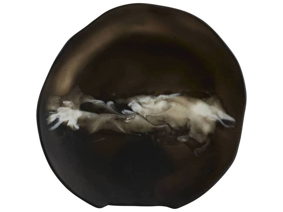 Arteriors Home Hollie Black White Serving Tray Set of 2