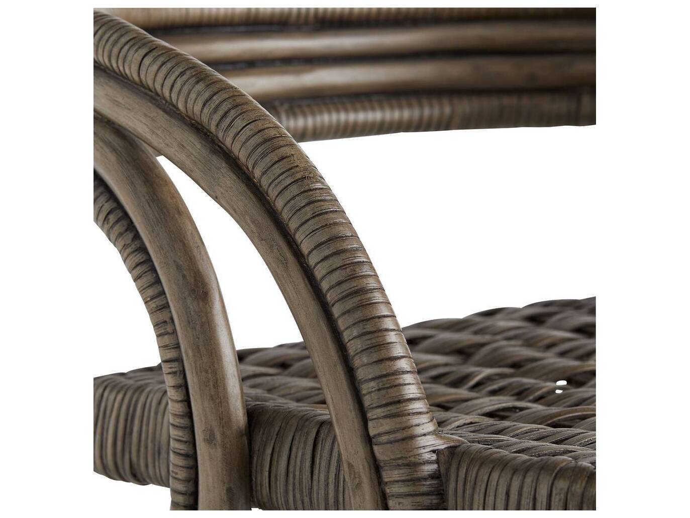 Arteriors Home Moth Gray Rattan Counter Stool Harrington