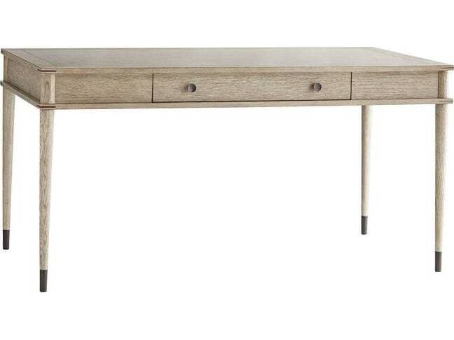 Arteriors Home Jobe Smoke Beige Oak Wood Writing Desk