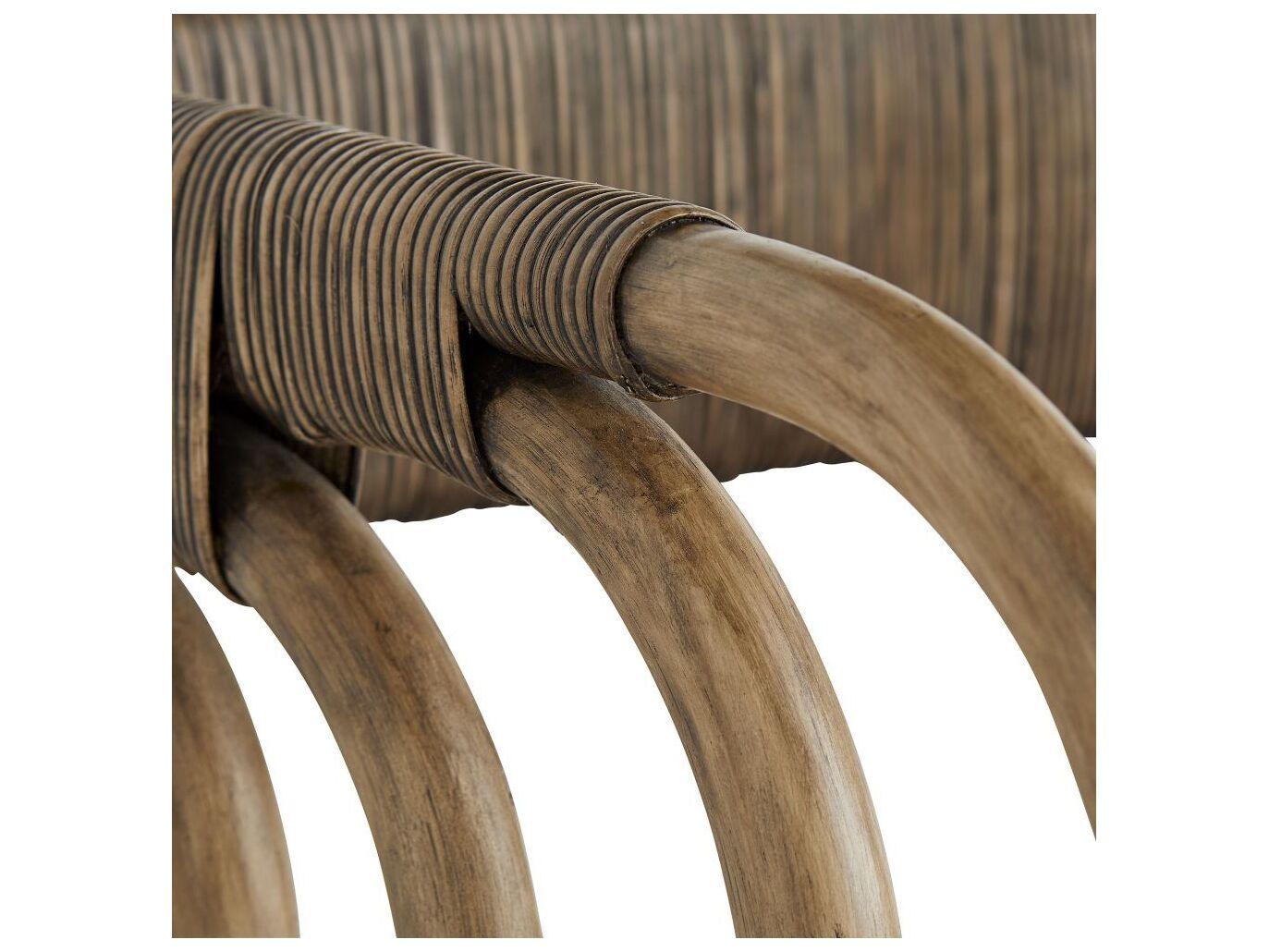 Arteriors Home Brown Accent Chair Hamza