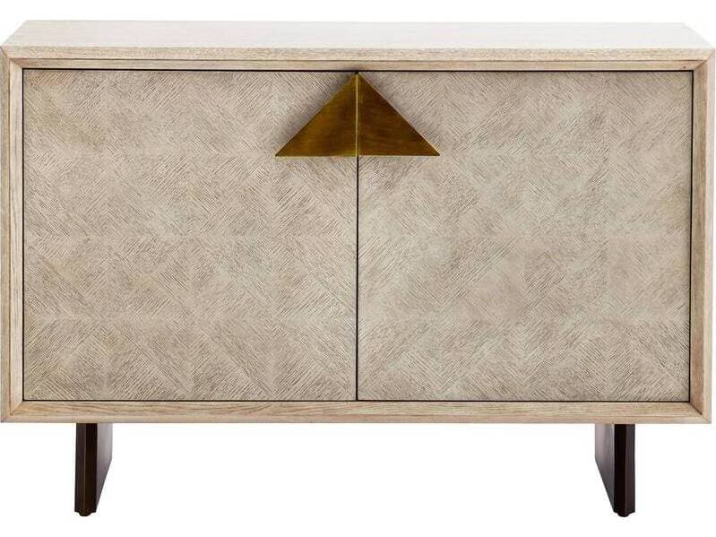 Arteriors Home Naomi Smoke Beige Oak Wood Accent Chest