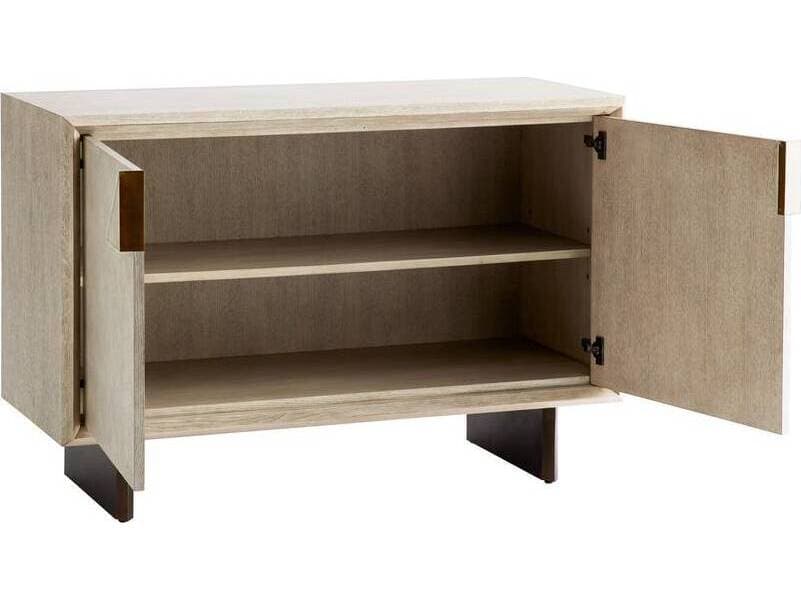 Arteriors Home Naomi Smoke Beige Oak Wood Accent Chest