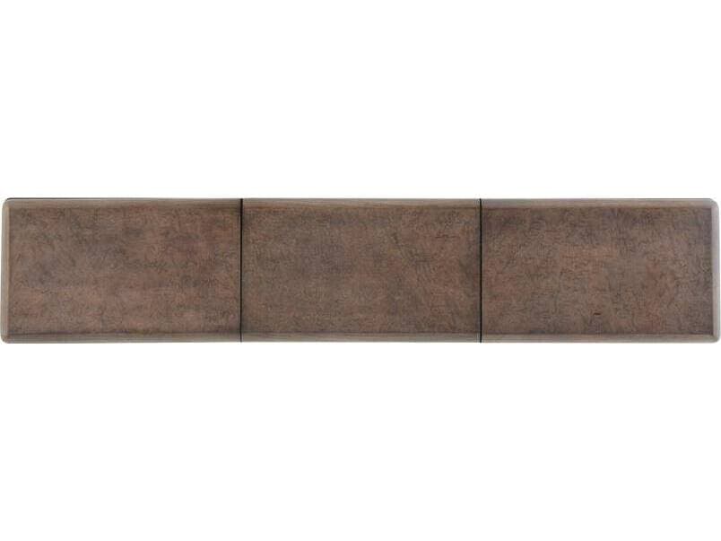 Arteriors Home Norm Rectangular Wood Armor Burl Console Table