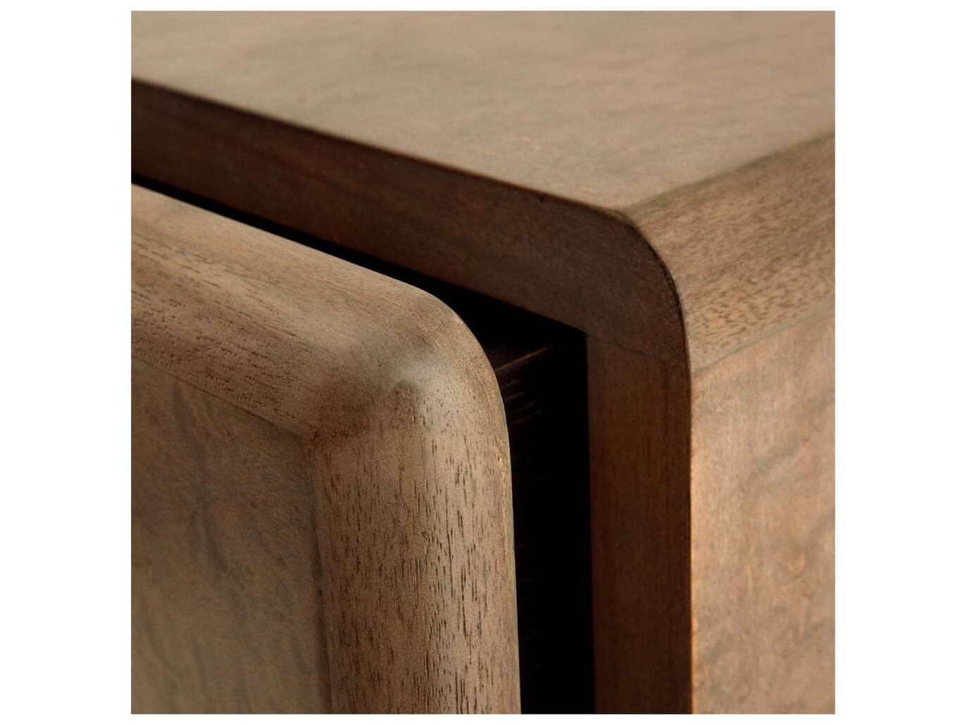 Arteriors Home Norm Rectangular Wood Armor Burl Console Table