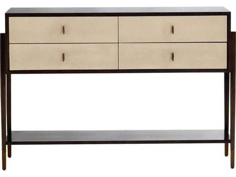 Arteriors Home Nora Rectangular Wood Brindle Console Table