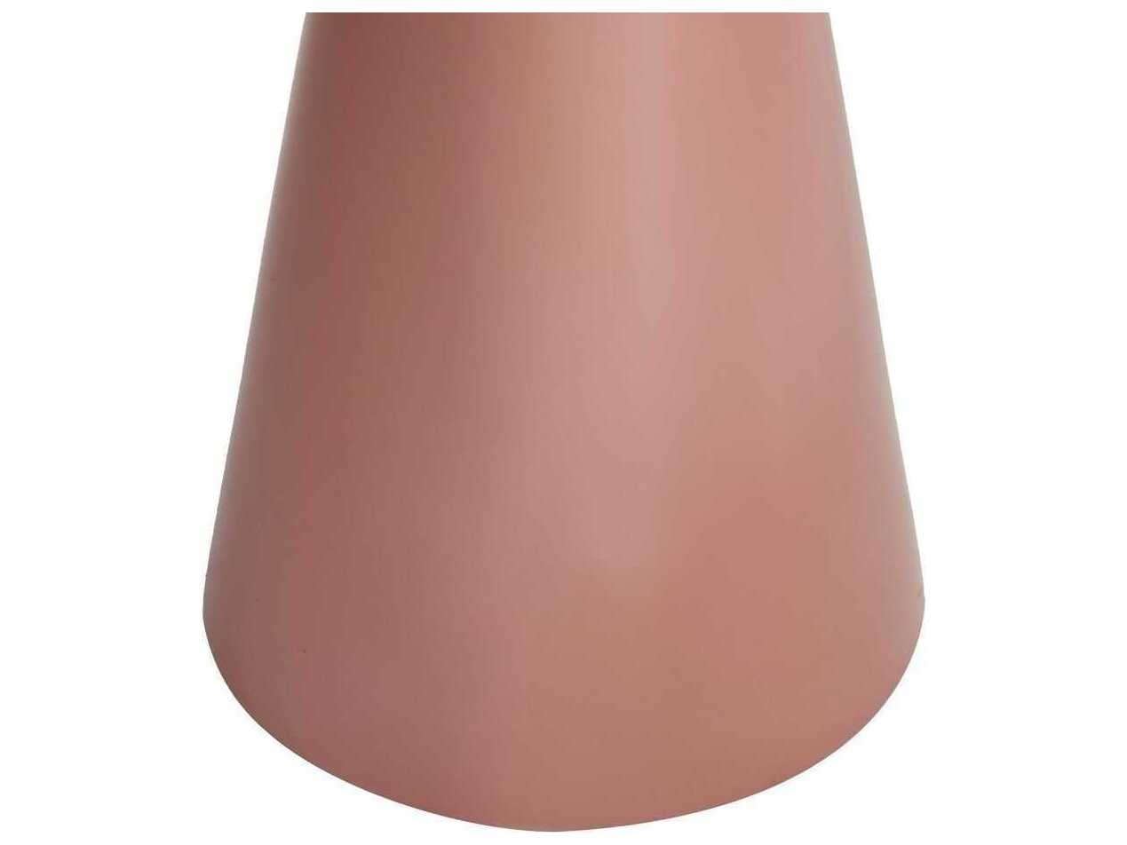 Arteriors Home Vlad Round Fiberglass Clay End Table