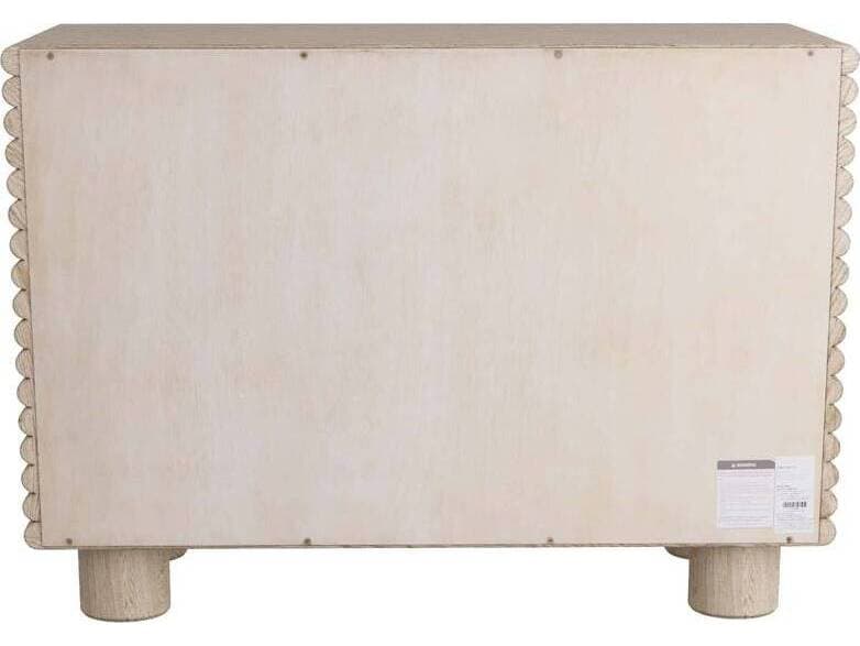 Arteriors Home Seine Smoke Gray Oak Wood Accent Chest