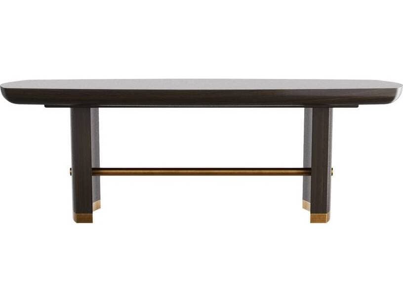 Arteriors Home Pembroke Rectangular Wood Ebony Dining Table