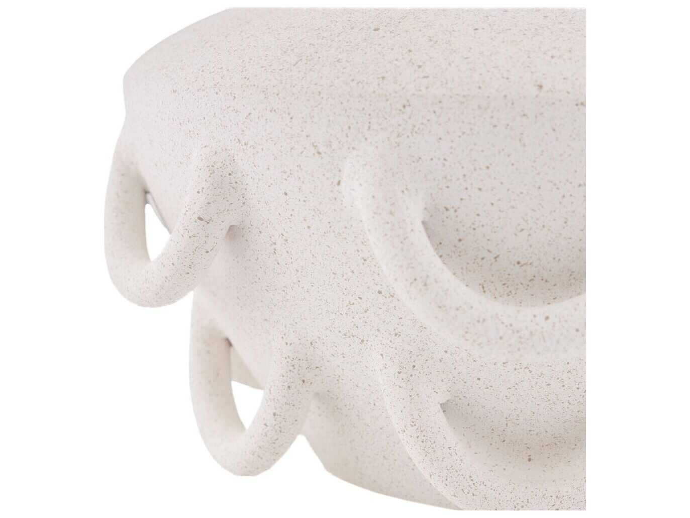 Arteriors Home Paloma Speckled Ivory Vase