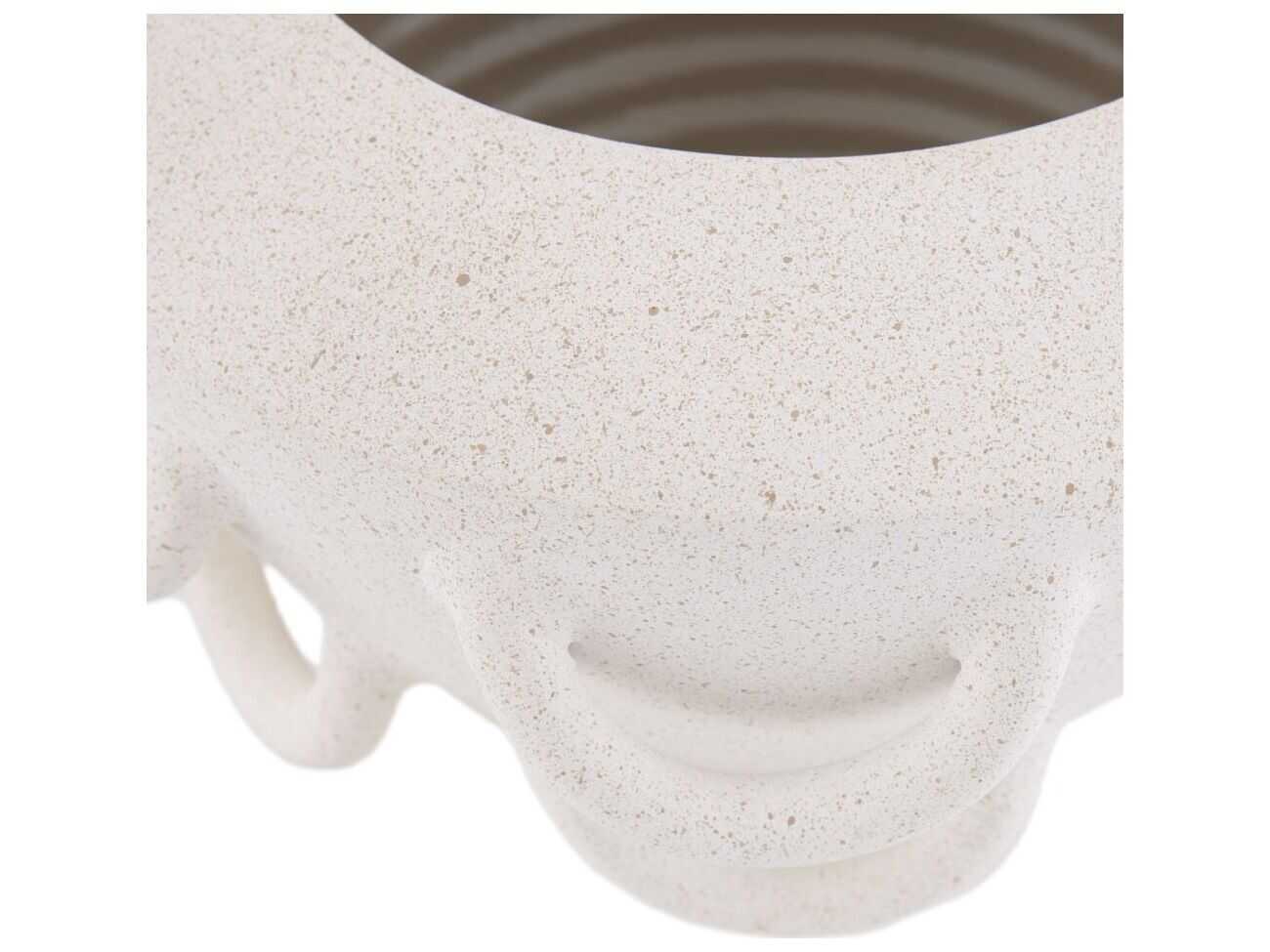 Arteriors Home Paloma Speckled Ivory Vase