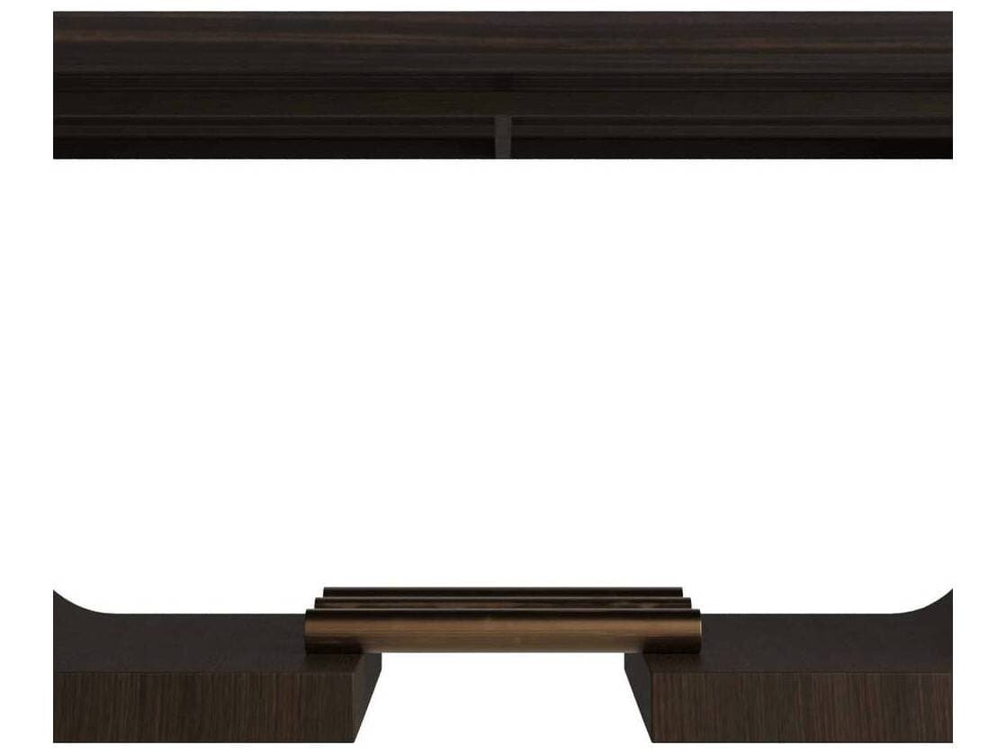 Arteriors Home Rectangular Wood Charcoal Dining Table