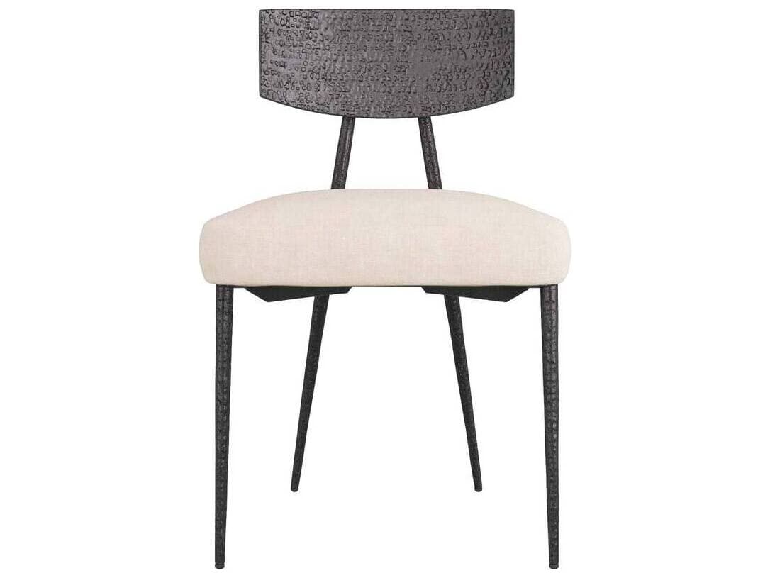 Arteriors Home Reynard White Upholstered Armless Dining Chair