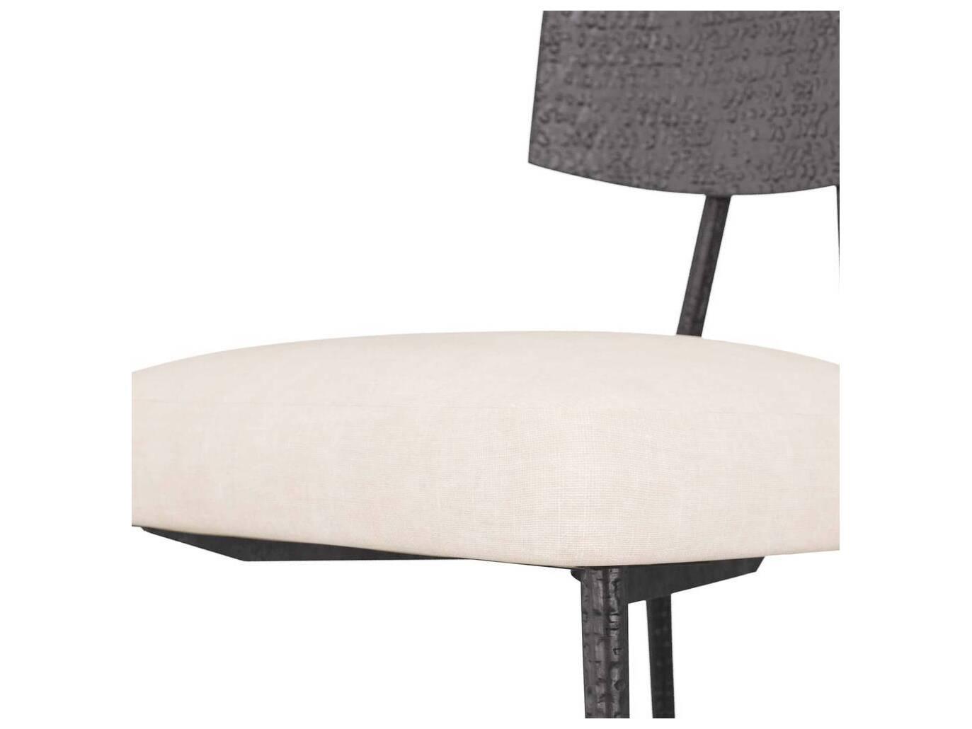 Arteriors Home Reynard White Upholstered Armless Dining Chair