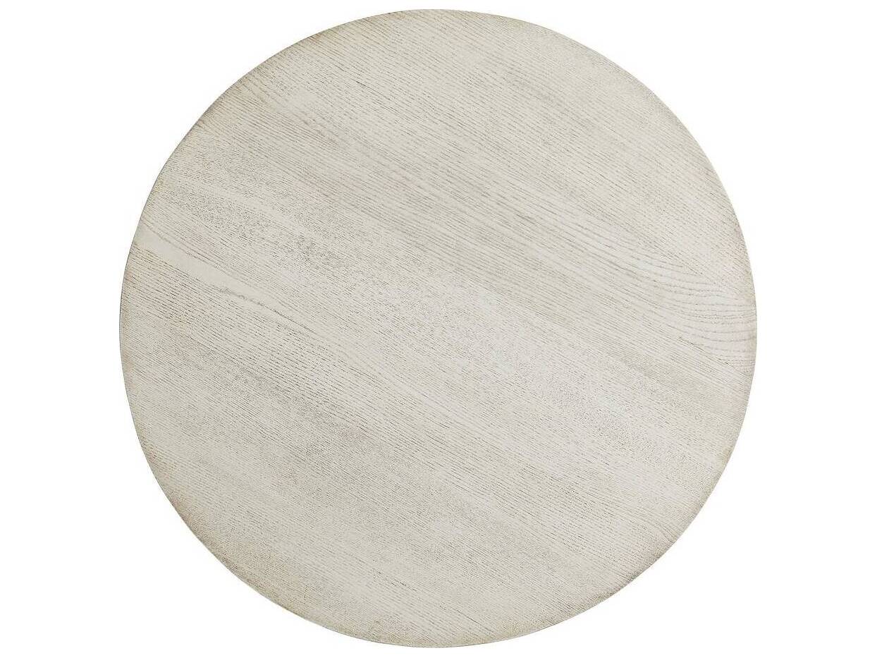 Arteriors Home Kamile Smoke Round Wood Bar Table