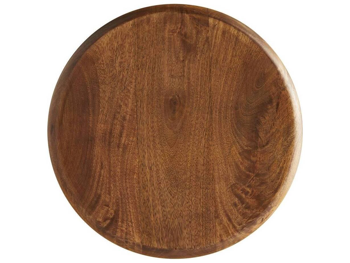 Arteriors Home Wyndham Swivel Natural Wax Counter Stool