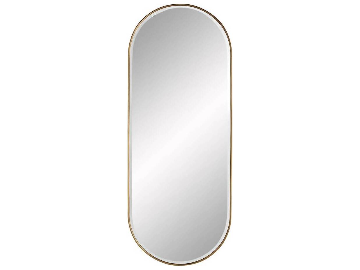 Arteriors Home Vaquero Vintage Brass Oval Wall Mirror