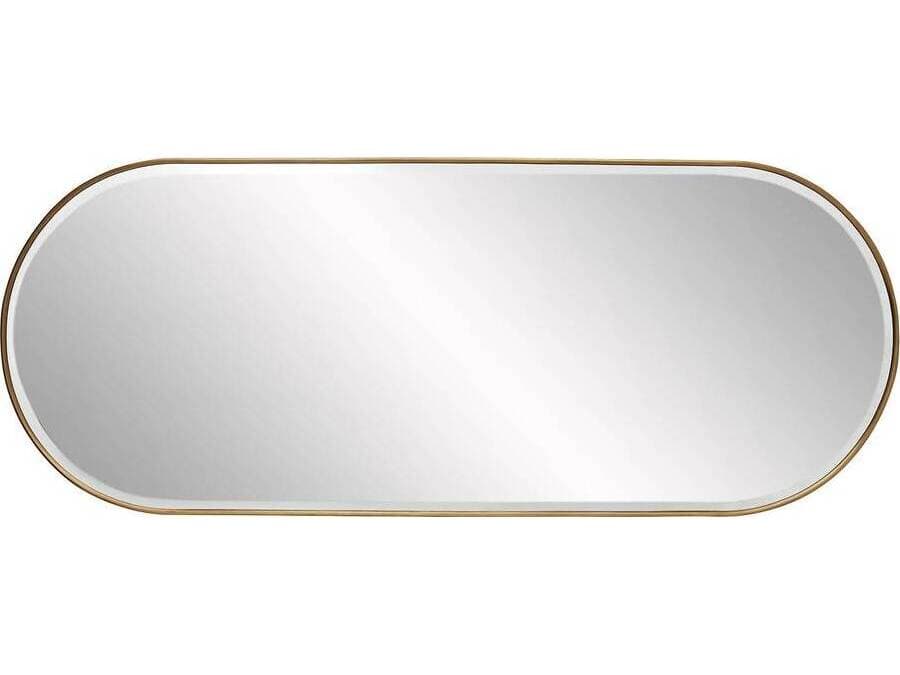 Arteriors Home Vaquero Vintage Brass Oval Wall Mirror