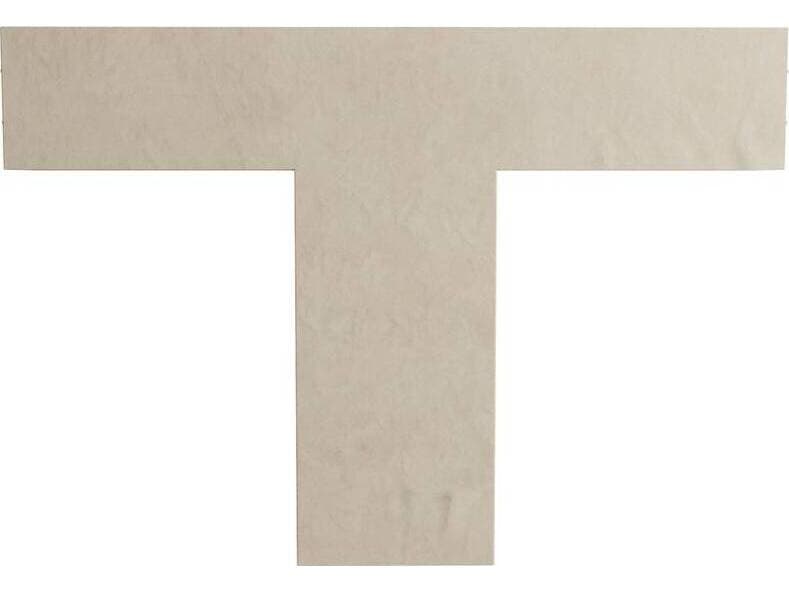 Arteriors Home Romeo Rectangular Leather Taupe Antique Brass Console Table