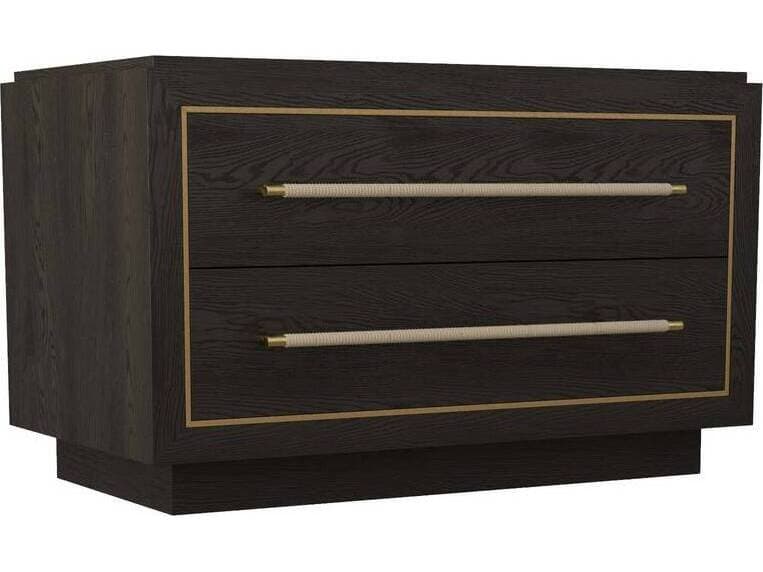 Arteriors Home Puckett Rectangular Wood Ebony End Table