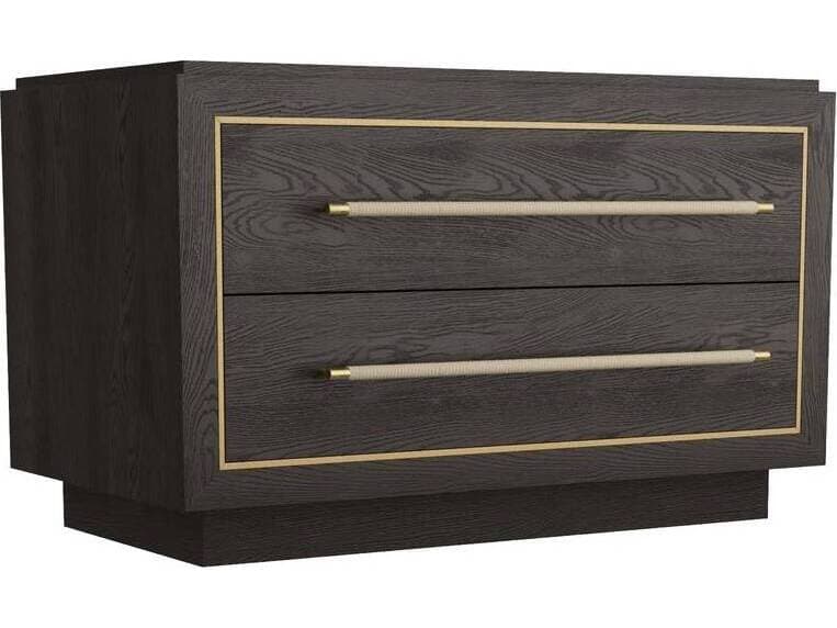 Arteriors Home Puckett Rectangular Wood Ebony End Table