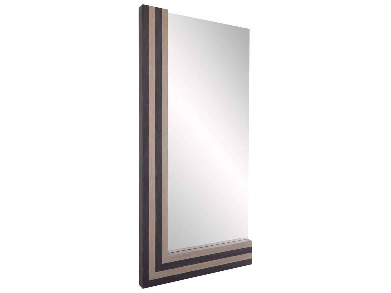 Arteriors Home Roxy Ebony Rectangular Floor Mirror