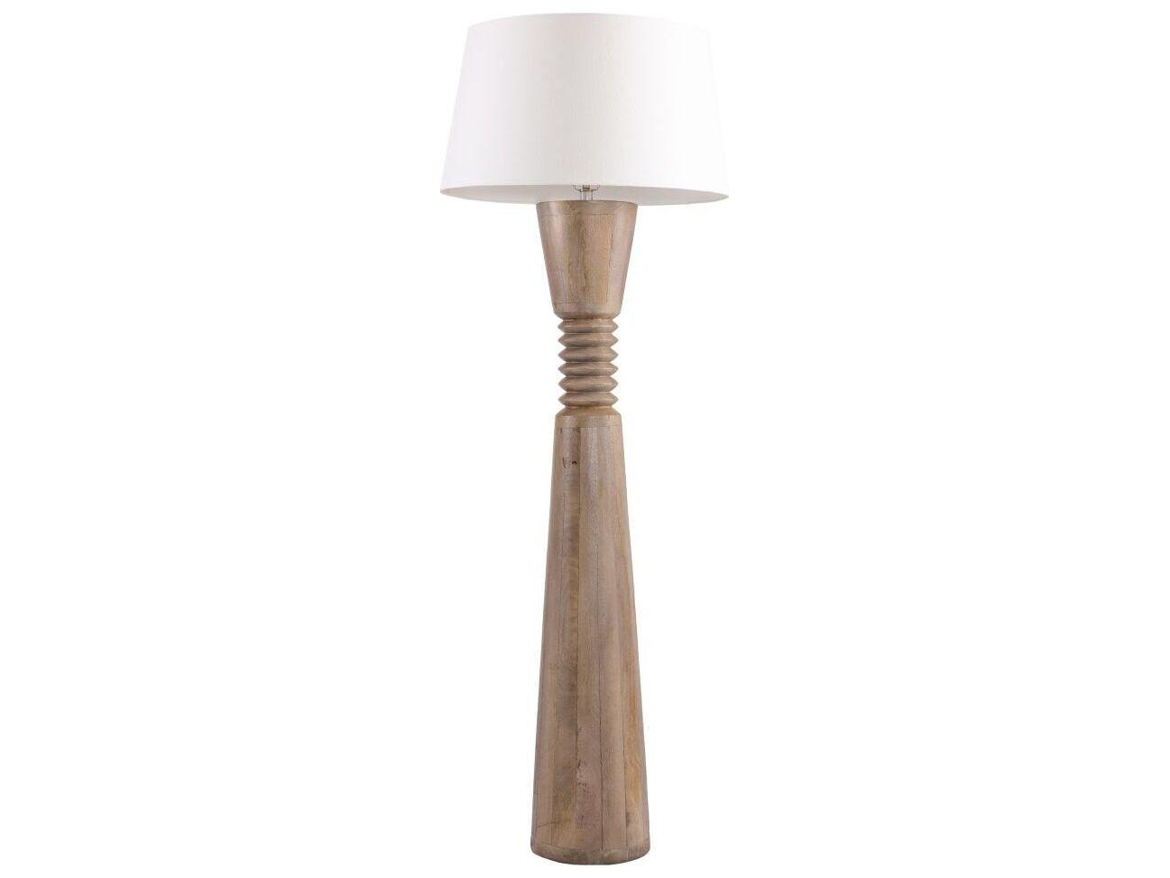 Arteriors Home Sedona Cerused Oak Brown Floor Lamp